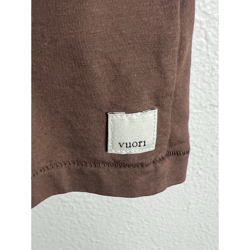 Vuori Women's Brown Crop Top - Picture 3 of 4